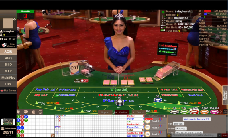 Hướng dẫn cách chơi Baccarat trực tuyến tại nhà cái casino Dafabet