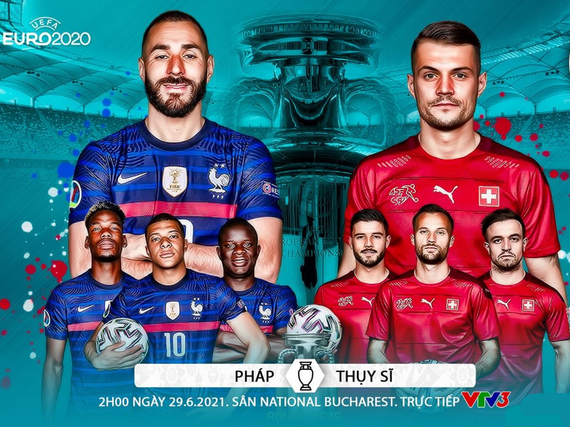 Đội hình dự kiến của Pháp vs Thụy Sĩ tại vòng 1/8 Euro 2021 1