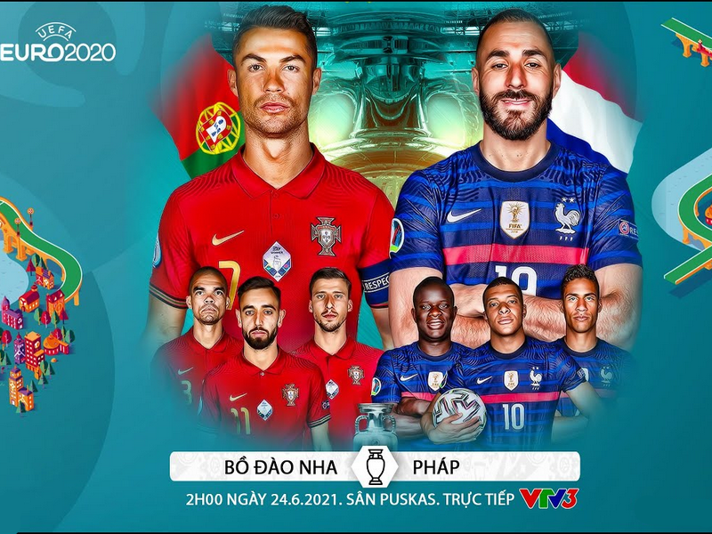 Đội hình ra sân dự kiến Bồ Đào Nha vs Pháp tại bảng F EURO 2021