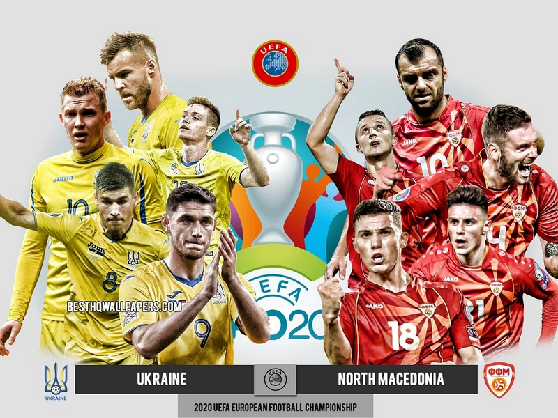 Đội hình ra sân dự kiến Ukraine vs Bắc Macedonia tại vòng bảng C EURO 2021