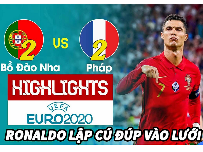 Hòa 2-2 trước Pháp, Bồ Đào Nha thuận lợi vượt qua vòng bảng Euro 2021