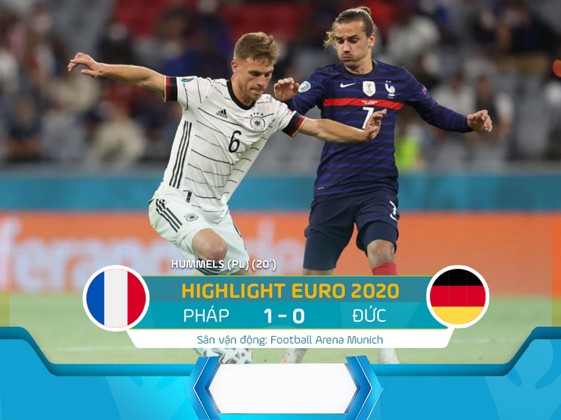 Kết quả EURO 2020, tuyển Đức vs Pháp: Gà trống trên cơ, thể hiện đẳng cấp siêu sao