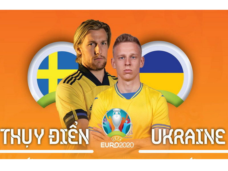 Khó có bất ngờ trong trận đấu giữa Thụy Điển vs Ukraine tại vòng 1/8 Euro 2020 1