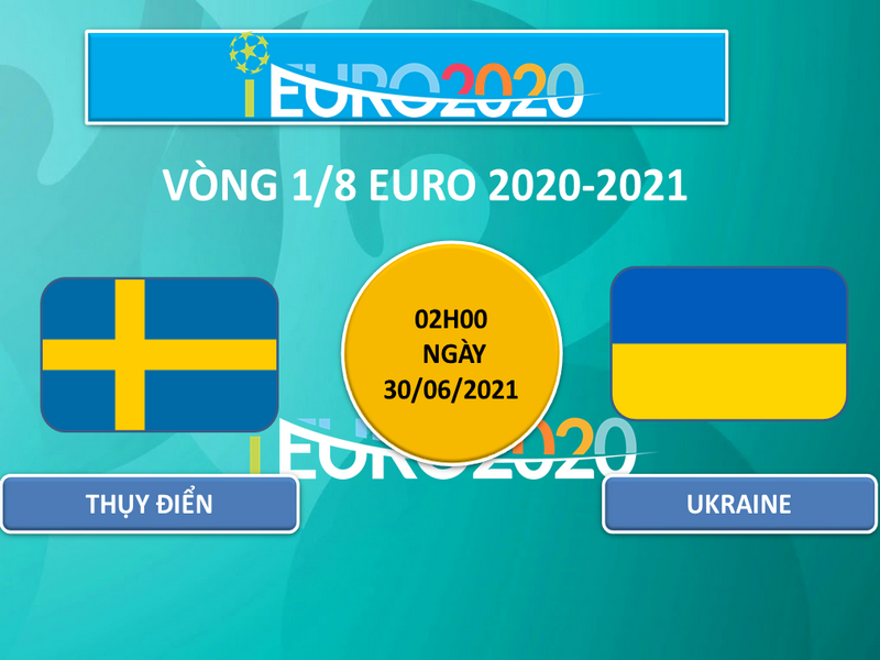 Khó có bất ngờ trong trận đấu giữa Thụy Điển vs Ukraine tại vòng 1/8 Euro 2020
