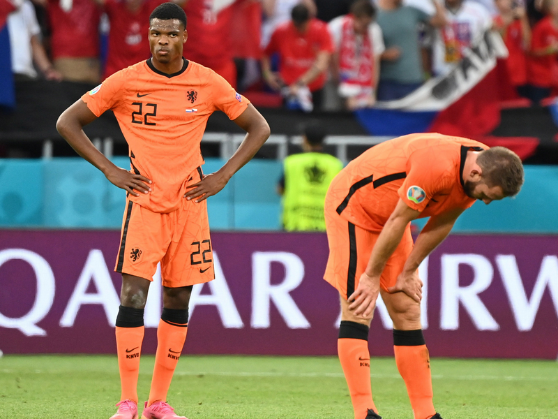 Matthijs De Ligt bị đuổi, CH Czech loại Hà Lan khỏi Euro 2021 1