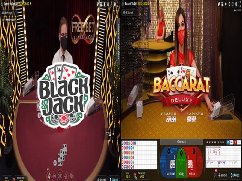 So sánh giữa trò chơi Baccarat và Blackjack – Điểm giống và khác nhau