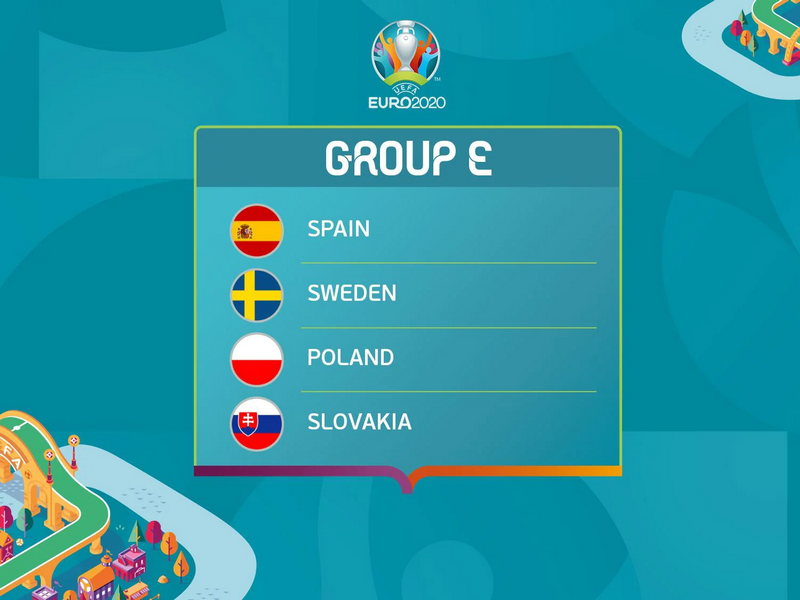 Soi sức mạnh các đội trong bảng E - EURO 2021