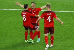 Thụy Sĩ đang xếp thứ 3 bảng A Euro 2021, kết quả chờ các bảng sau