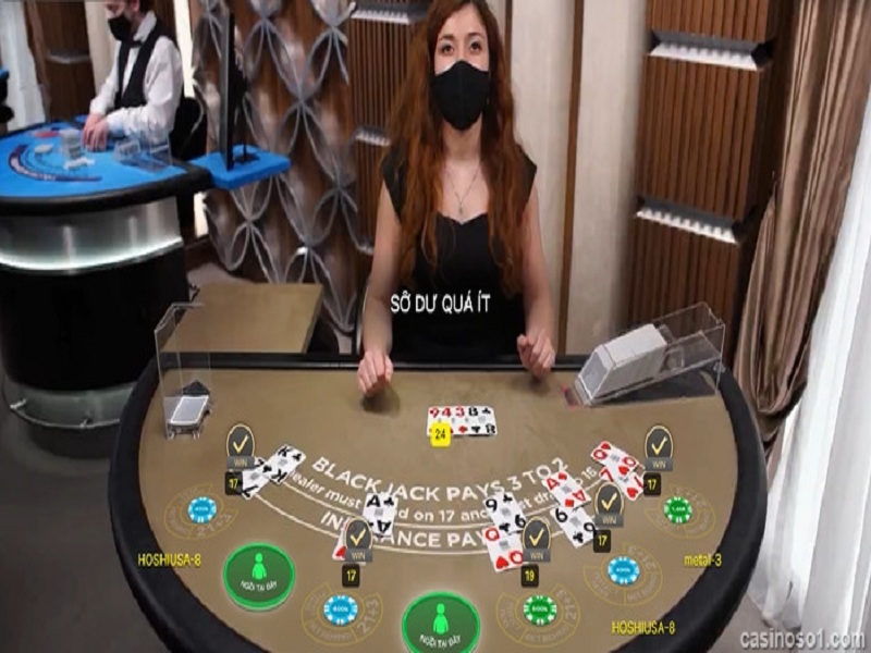 Hướng dẫn chơi Blackjack chi tiết tại nhà cái casino HappyLuke