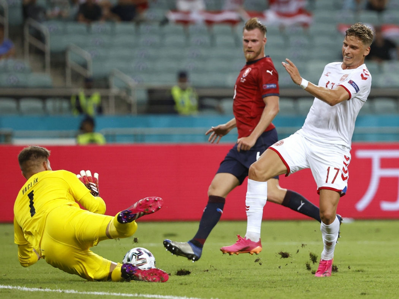 Đánh bại CH Czech 2-1, Đan Mạch tiến vào bán kết Euro 2020 1