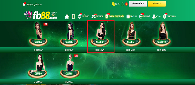Hướng dẫn cách chơi bài Blackjack online ăn tiền thật tại nhà cái Fb88