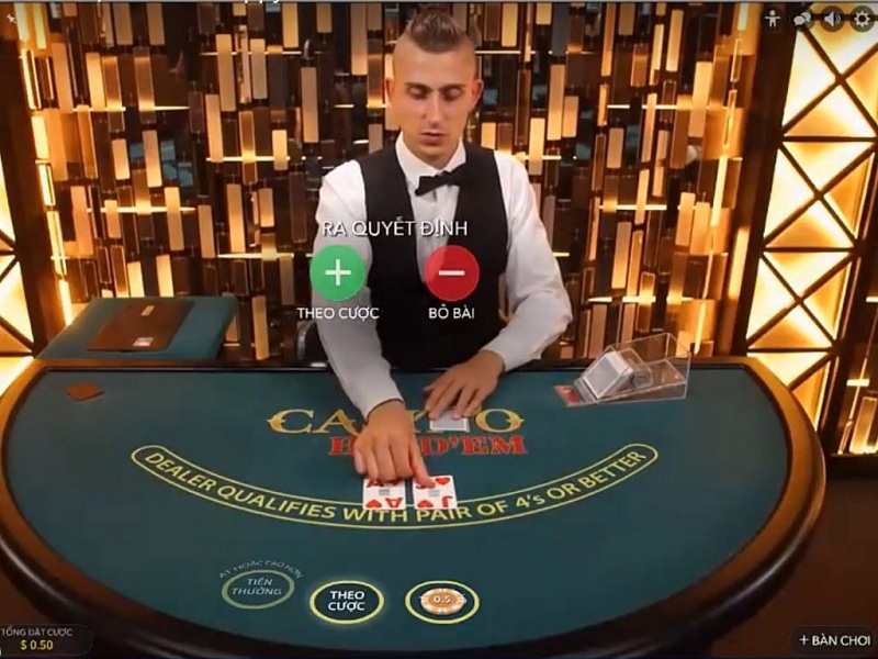Hướng dẫn chơi bài Poker online tại nhà cái casino HappyLuke