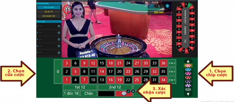 Hướng dẫn chơi Roulette Online tại nhà cái casino Fun88