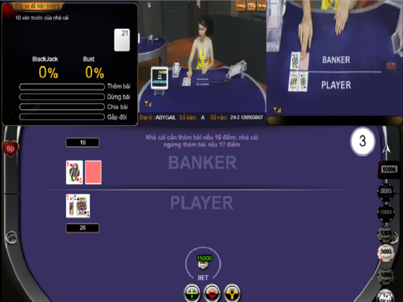 Hướng dẫn chơi xì dách Blackjack online tại nhà cái casino Dubai Palace