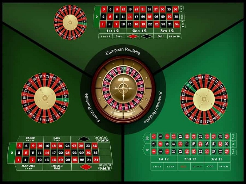Tìm hiểu các kiểu bố trí của trò chơi Roulette và bảng cược